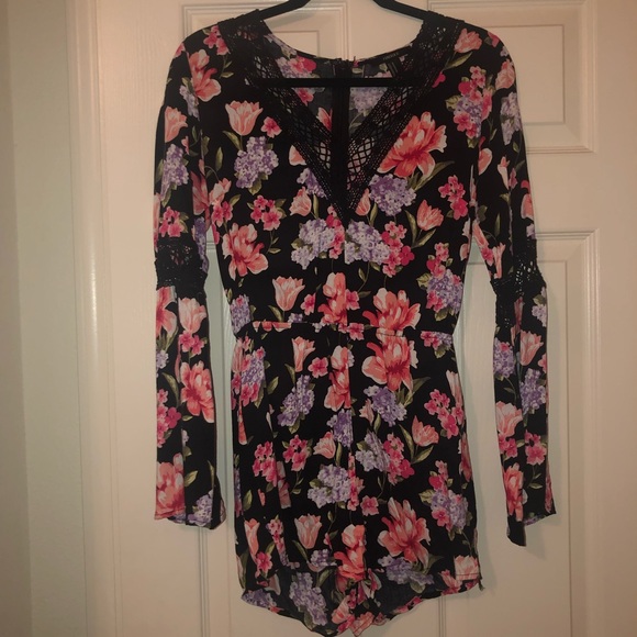 Floral Romper - Medium - Picture 1 of 4